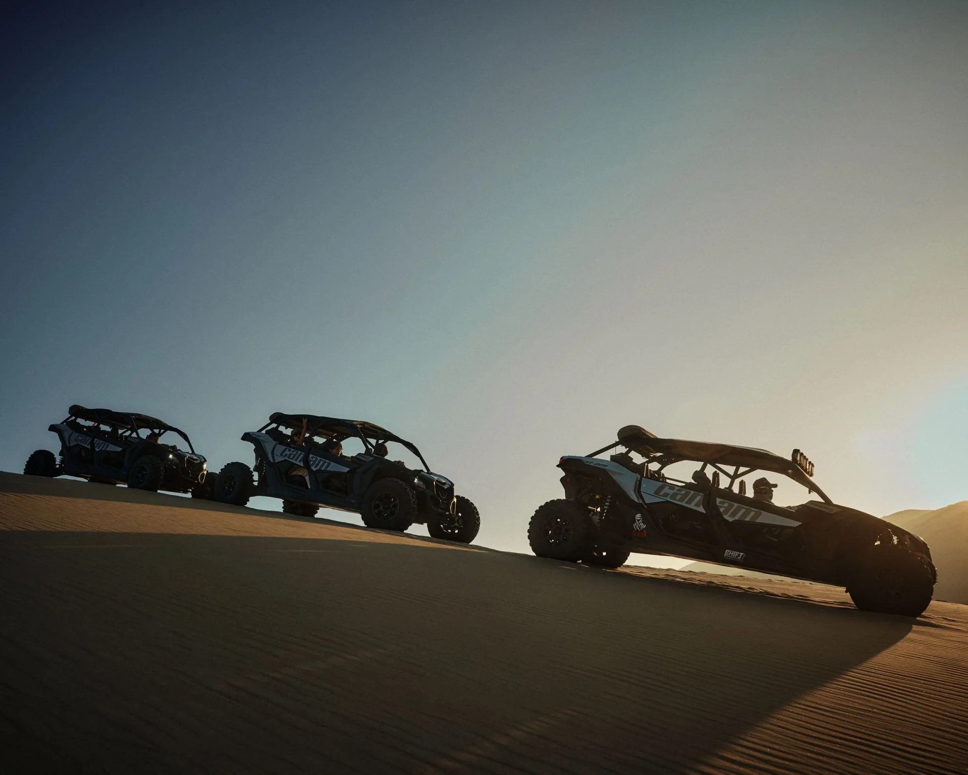 Paseo en Polaris ROV por las dunas