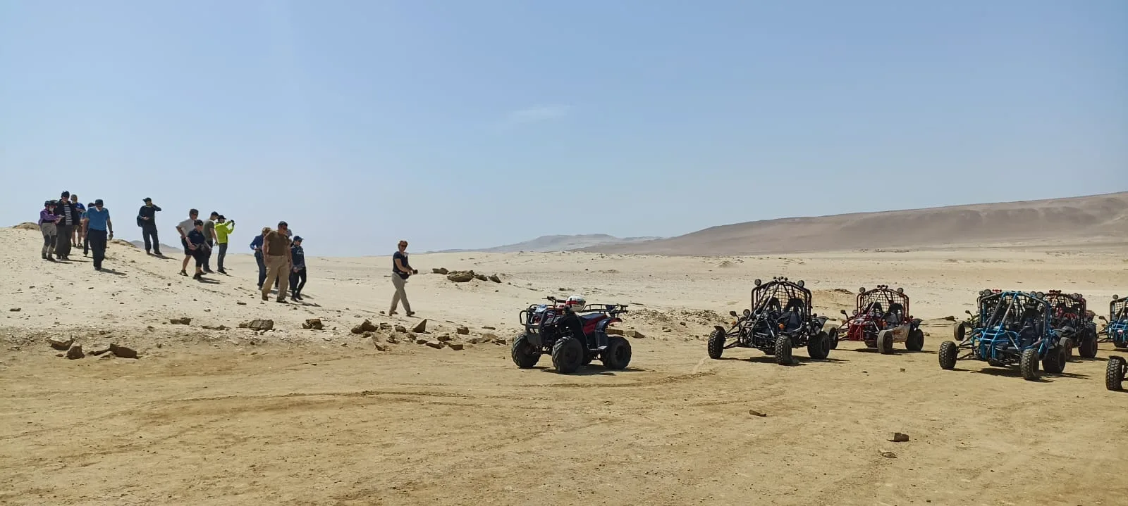 Minibuggy in Paracas