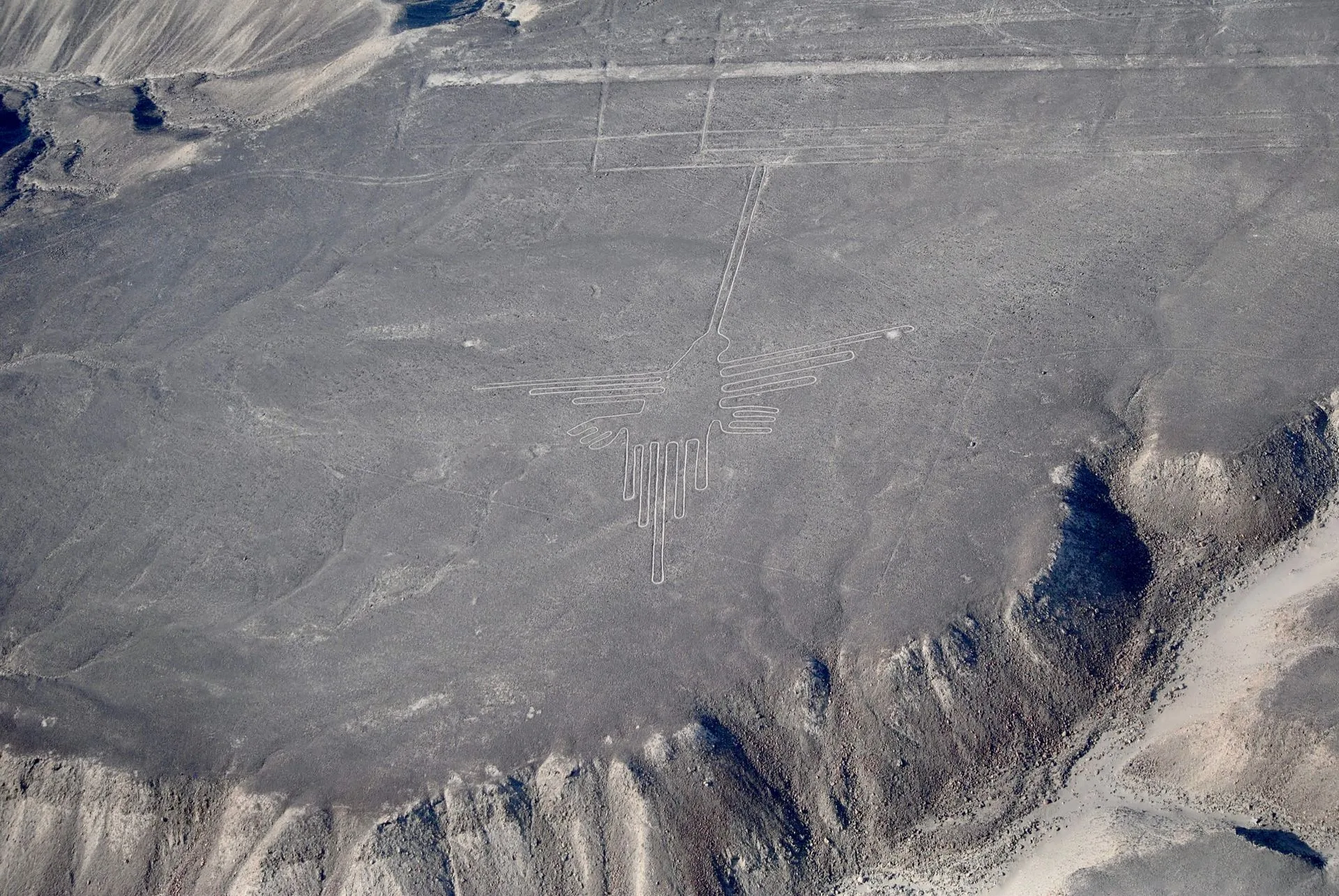 Figuras de Nazca desde el aire