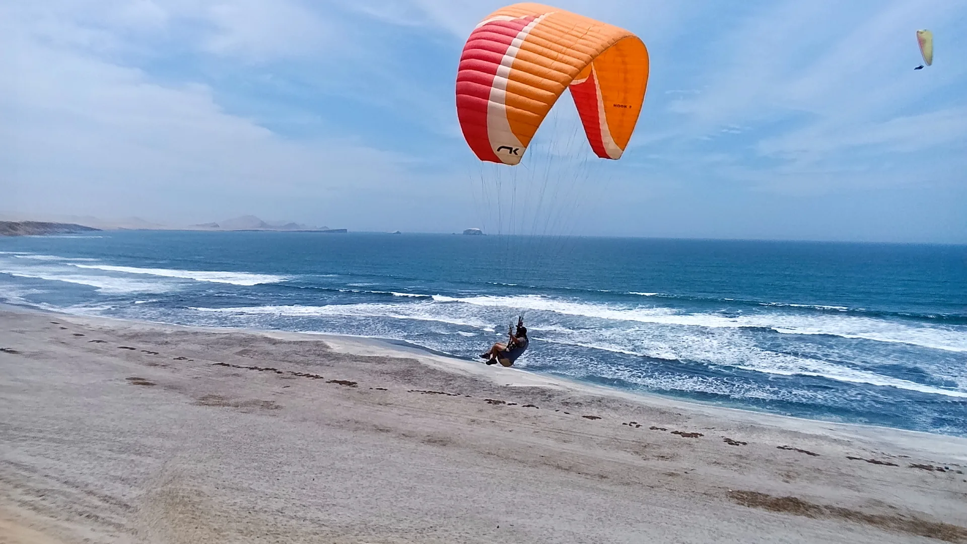 Aerial adventure in Paracas