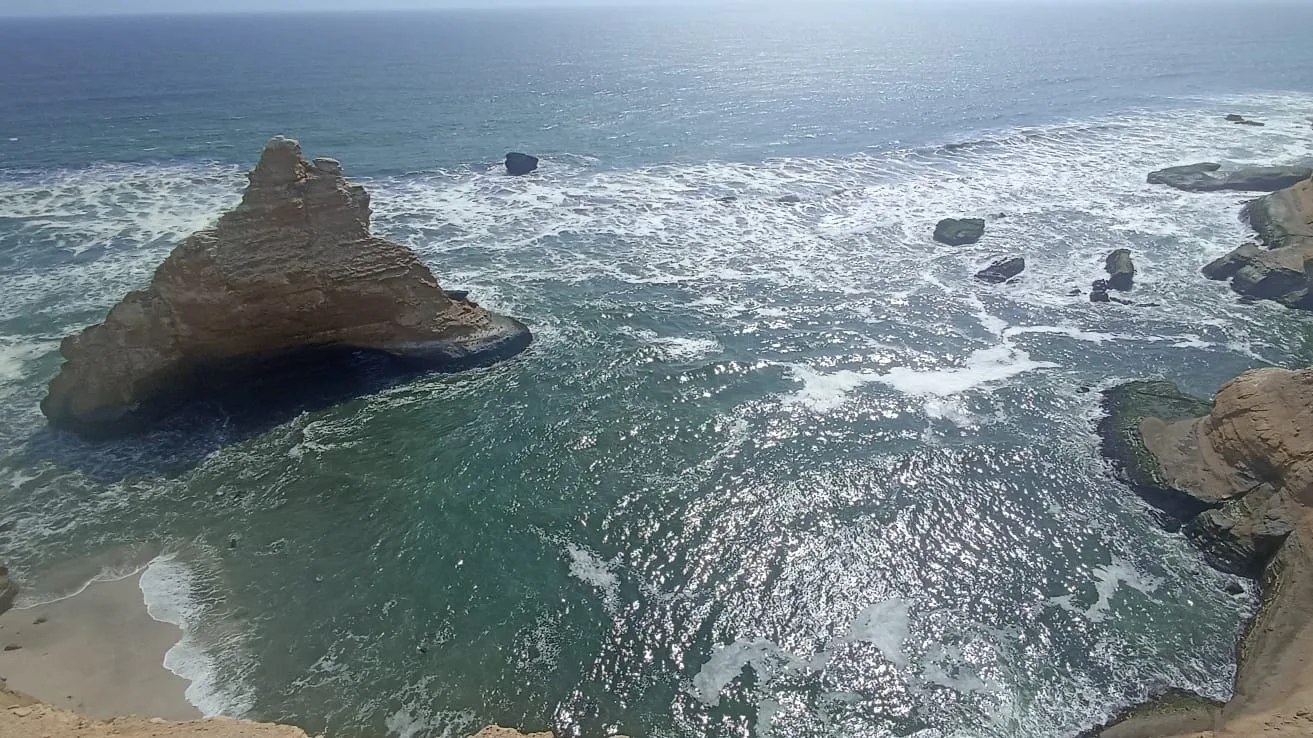 Atardecer en la Reserva de Paracas