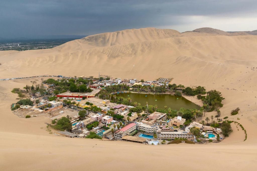 Traslado desde Paracas hacia Huacachina Ica